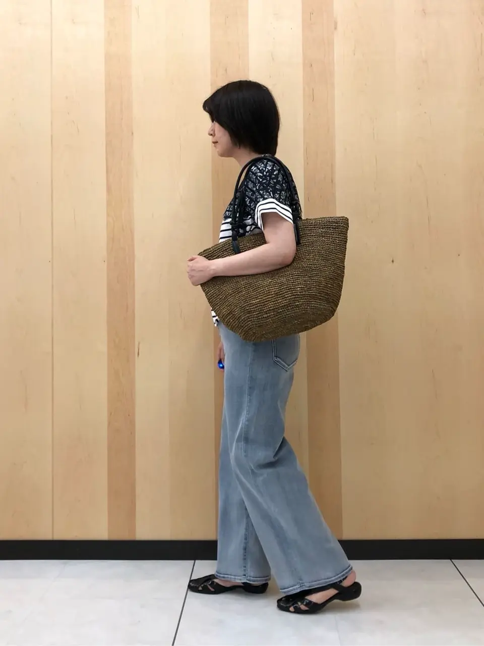 自由区 スタッフ コーディネート画像