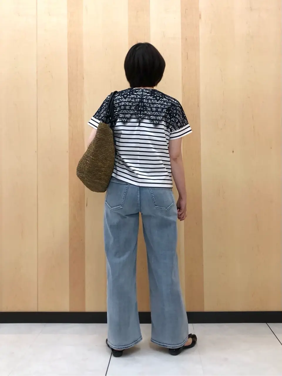 自由区 スタッフ コーディネート画像