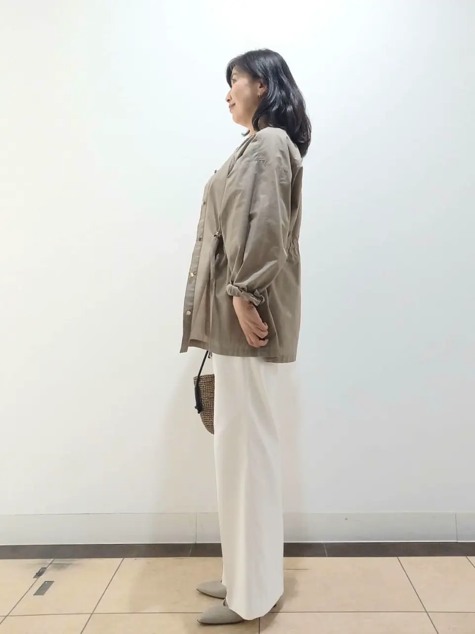 自由区 中川 コーディネート画像