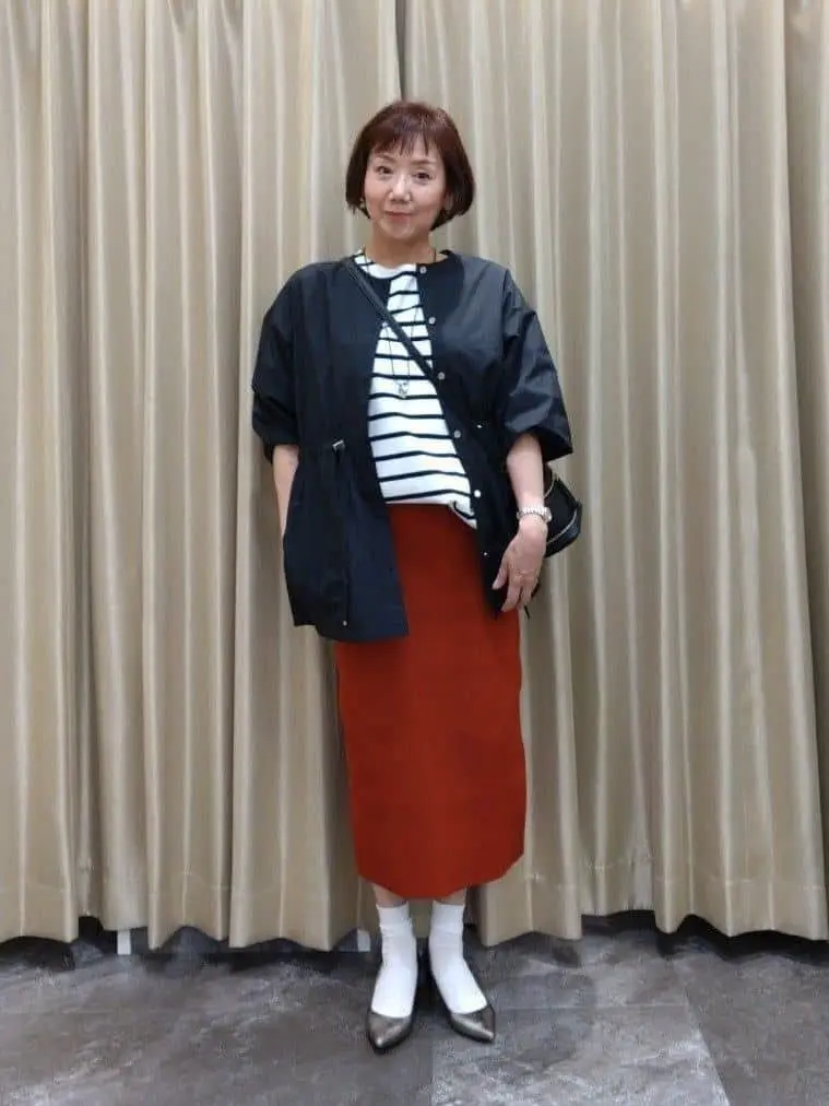 自由区 鶴田 コーディネート画像