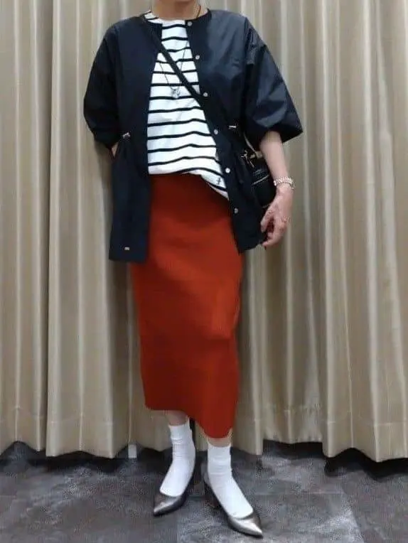 自由区 鶴田 コーディネート画像