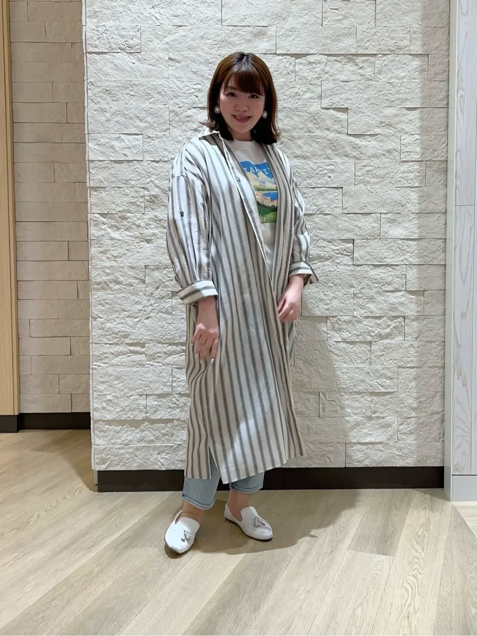 自由区 うめだ コーディネート画像