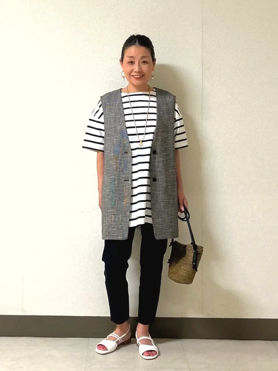 自由区 坂本 コーディネート画像