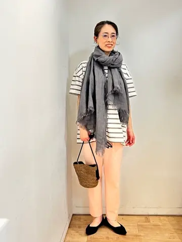 自由区 中尾 コーディネート画像