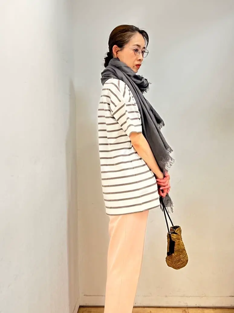 自由区 中尾 コーディネート画像