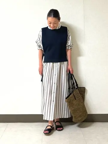 自由区 坂本 コーディネート画像