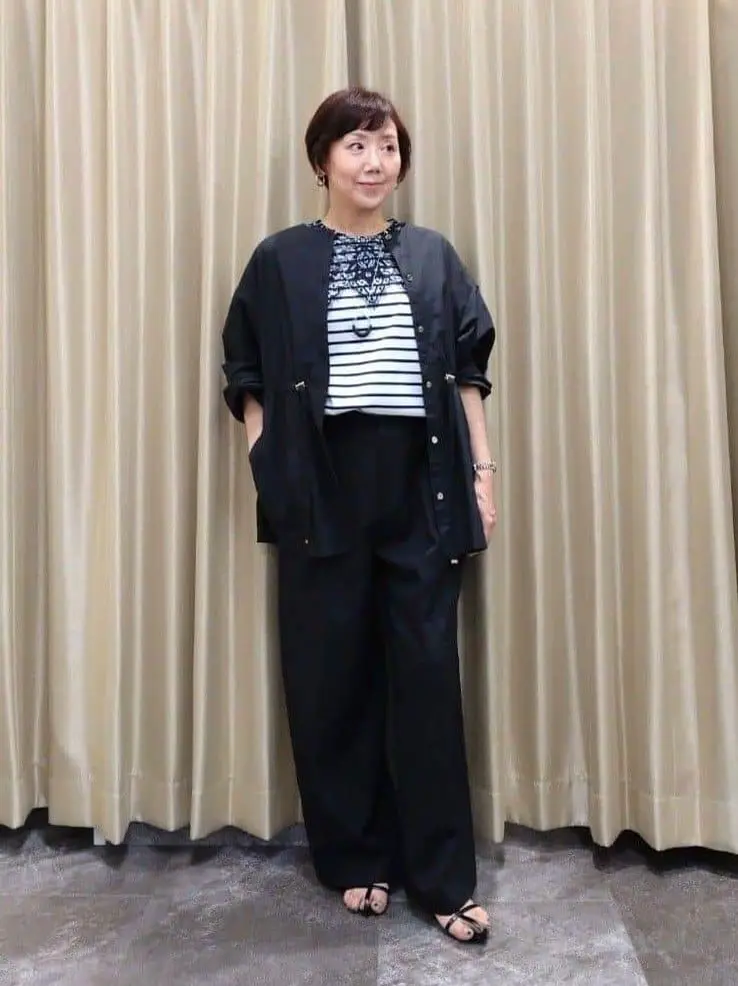 自由区 鶴田 コーディネート画像