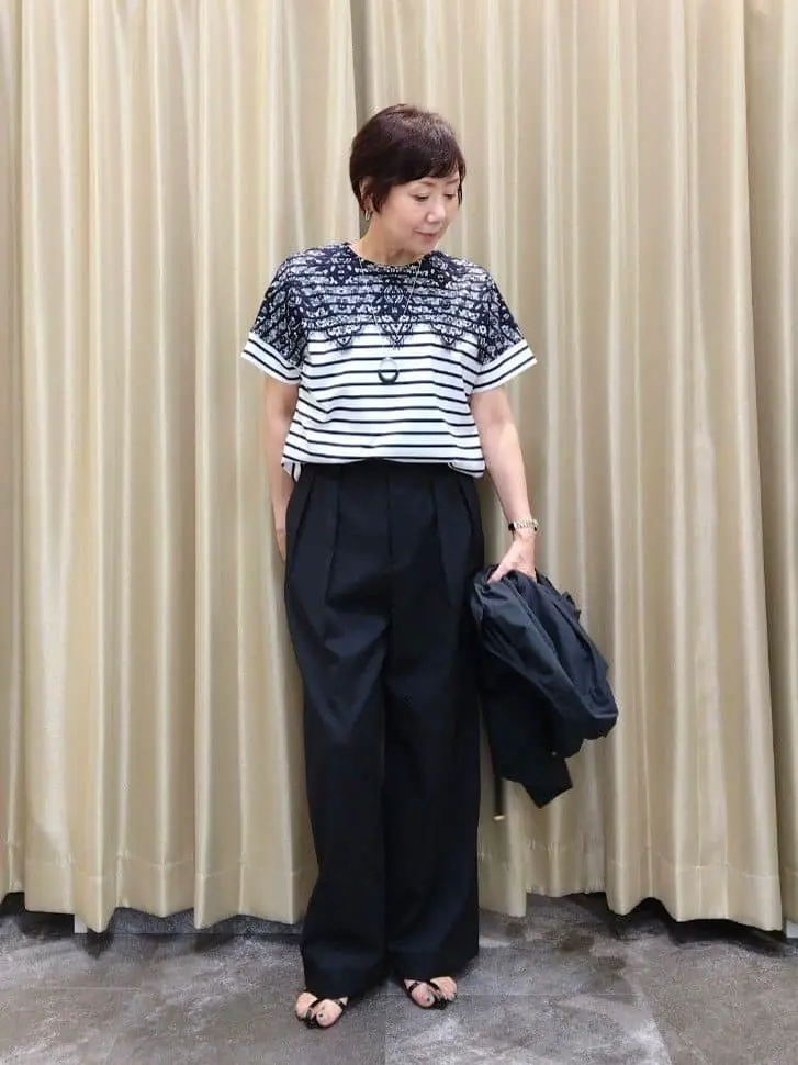 自由区 鶴田 コーディネート画像