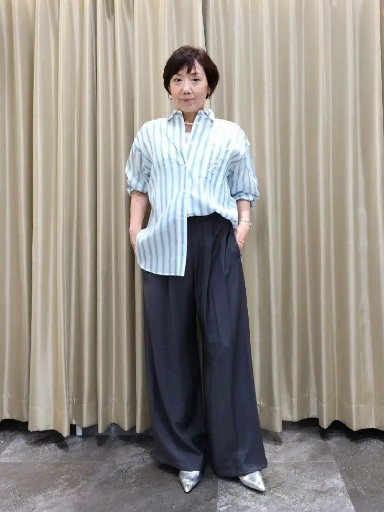 自由区 鶴田 コーディネート画像