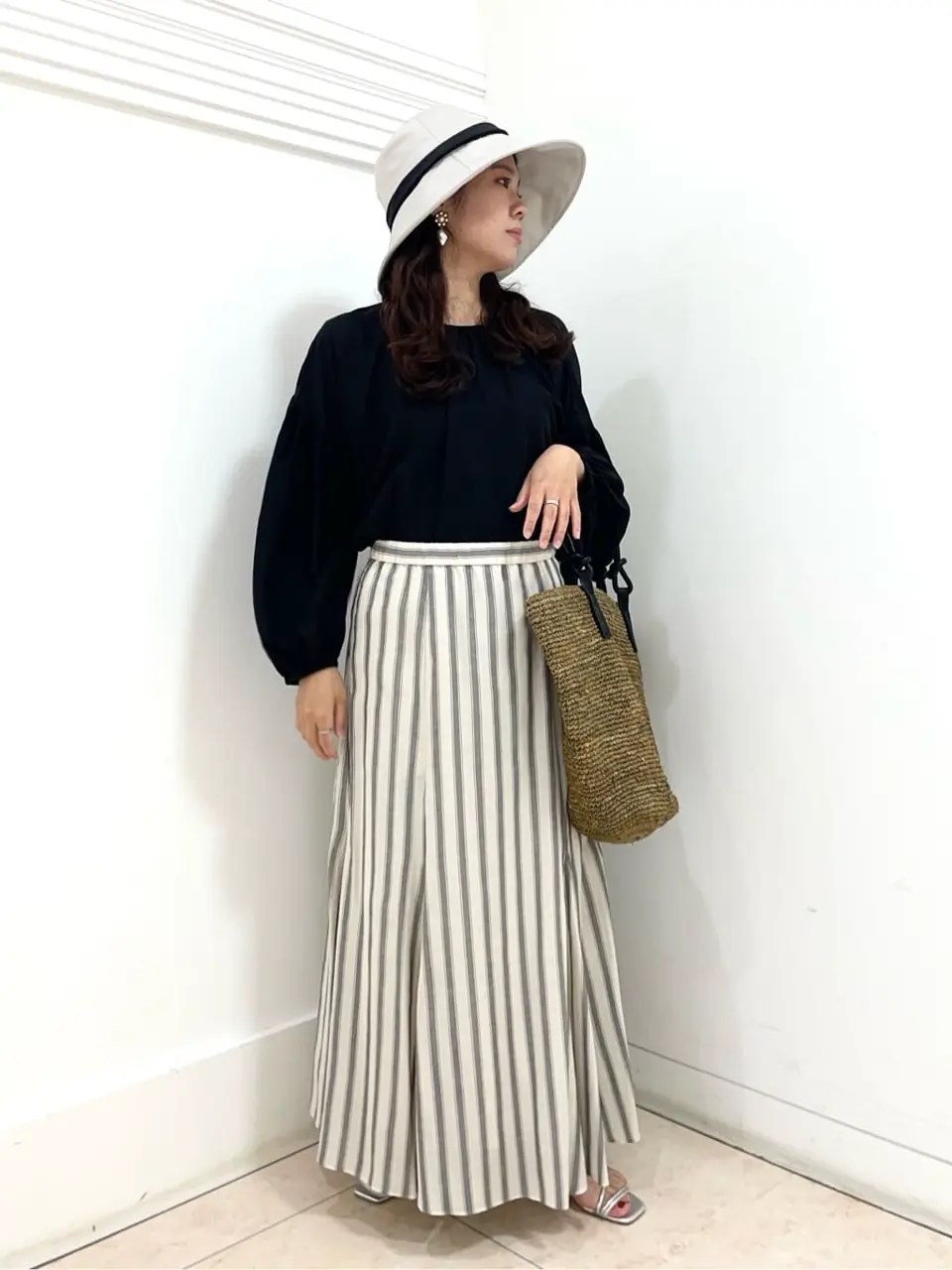 自由区 misato コーディネート画像