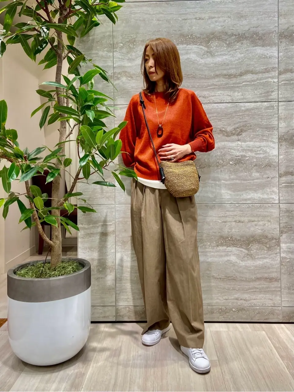 自由区 Ishii コーディネート画像