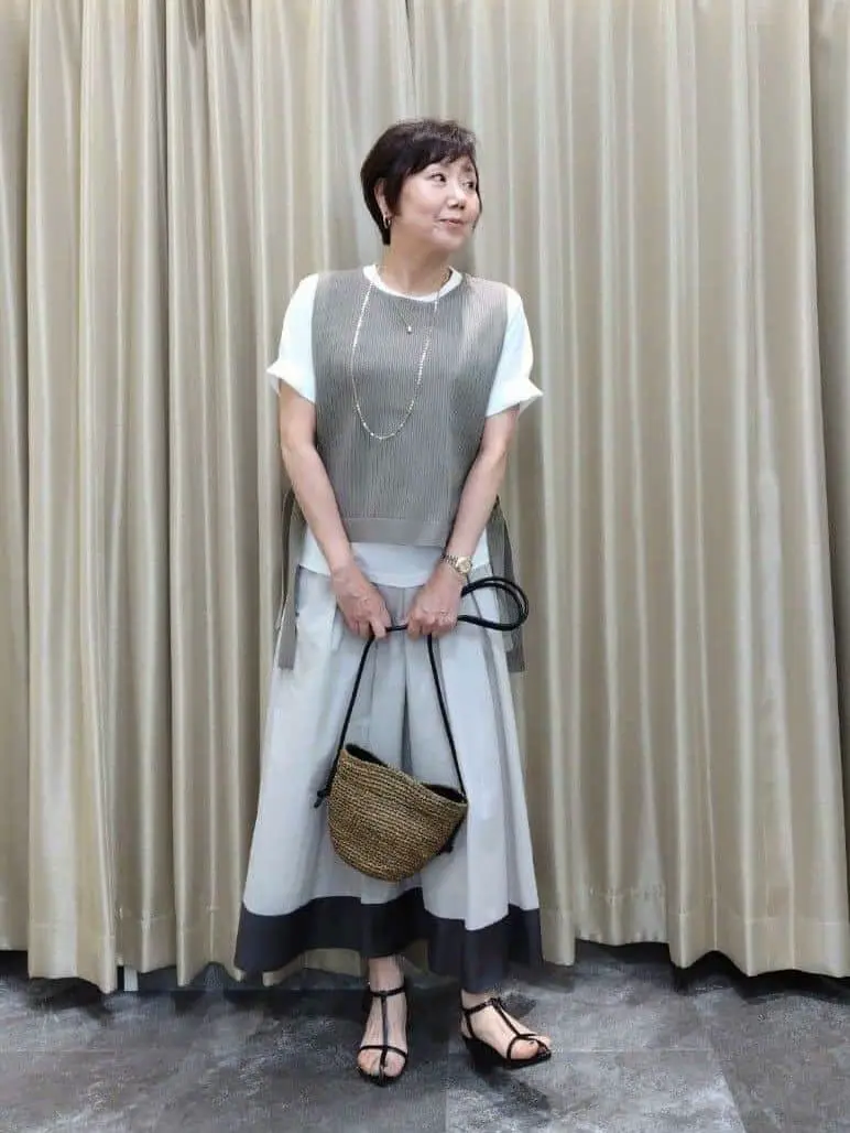 自由区 鶴田 コーディネート画像