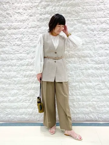 自由区 林 コーディネート画像