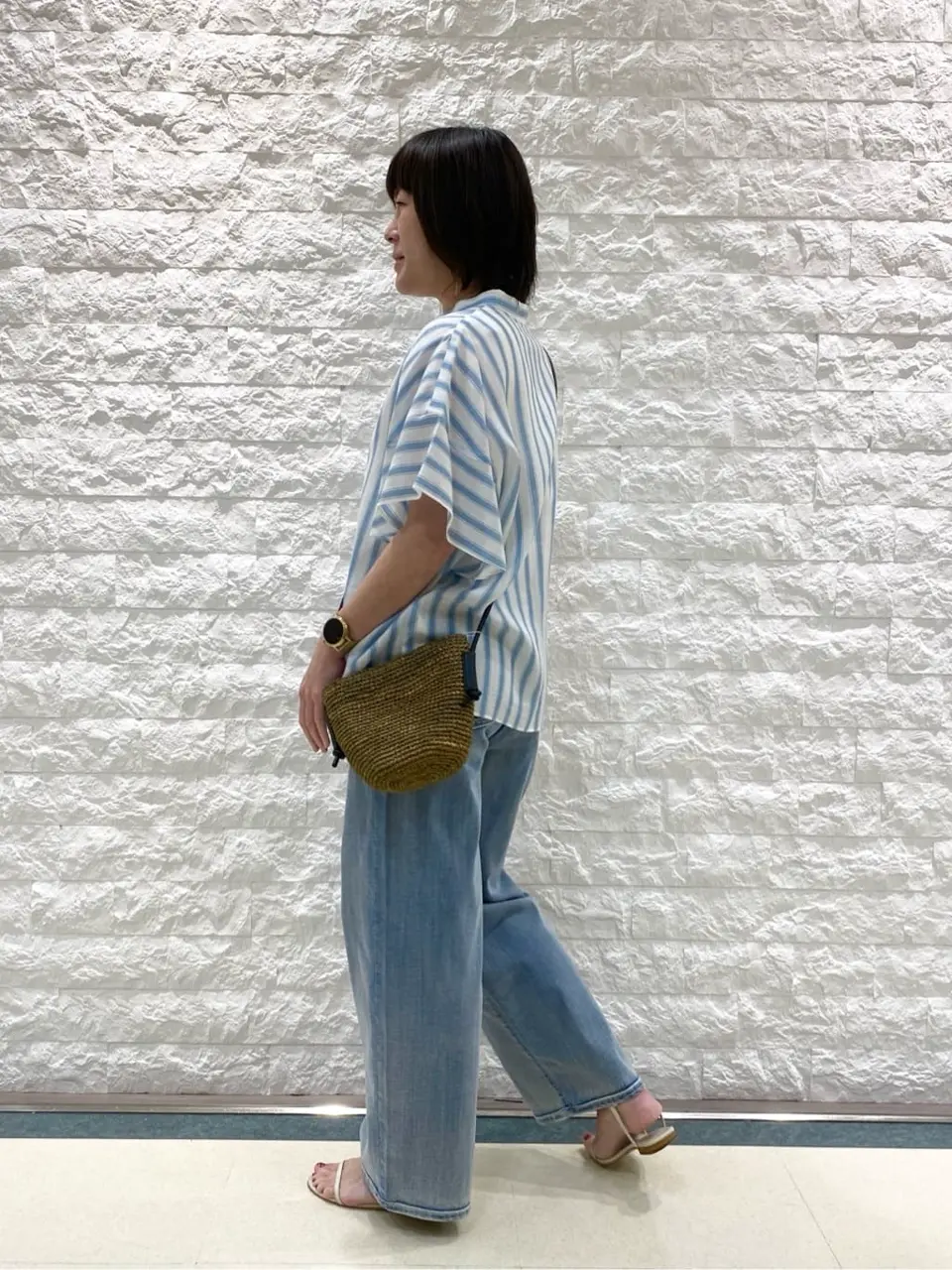 自由区 林 コーディネート画像