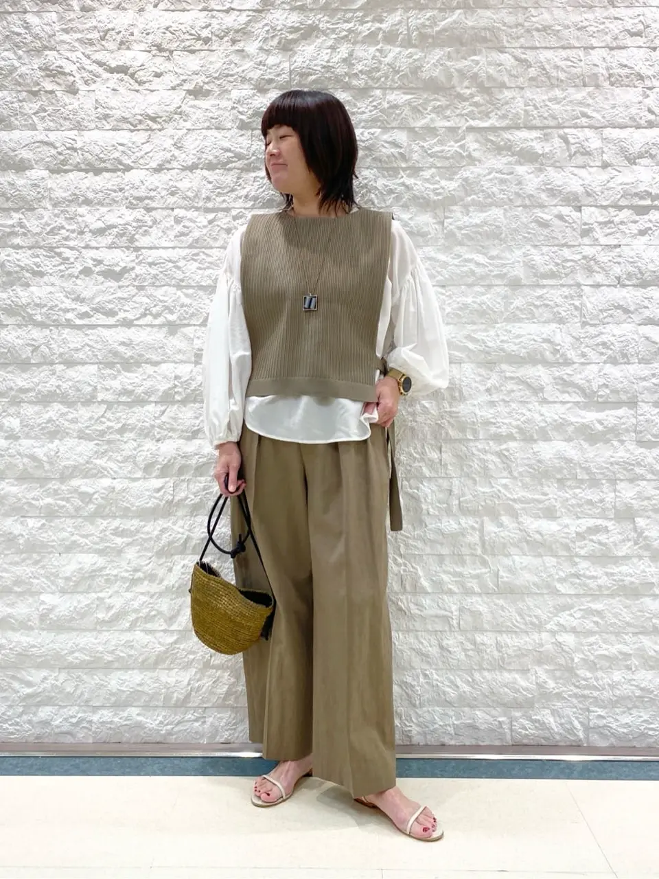 自由区 林 コーディネート画像