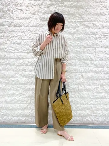 自由区 林 コーディネート画像