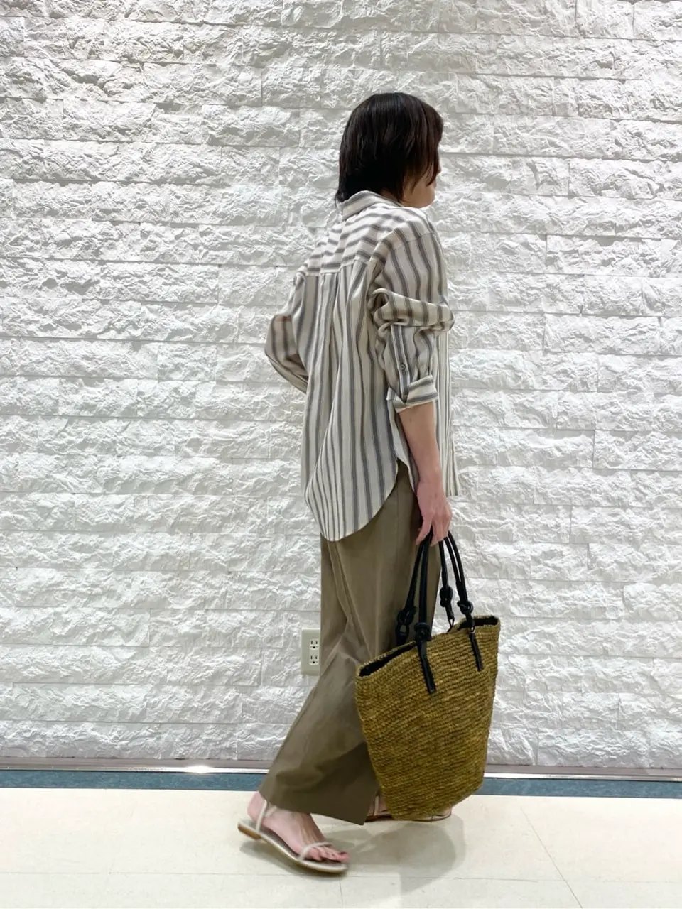 自由区 林 コーディネート画像