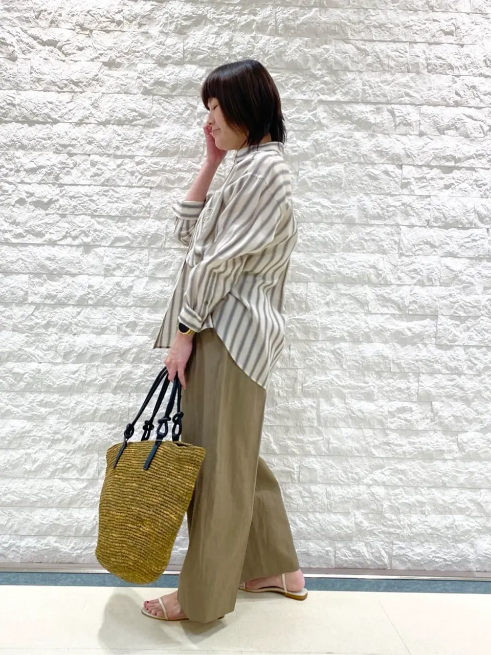 自由区 林 コーディネート画像