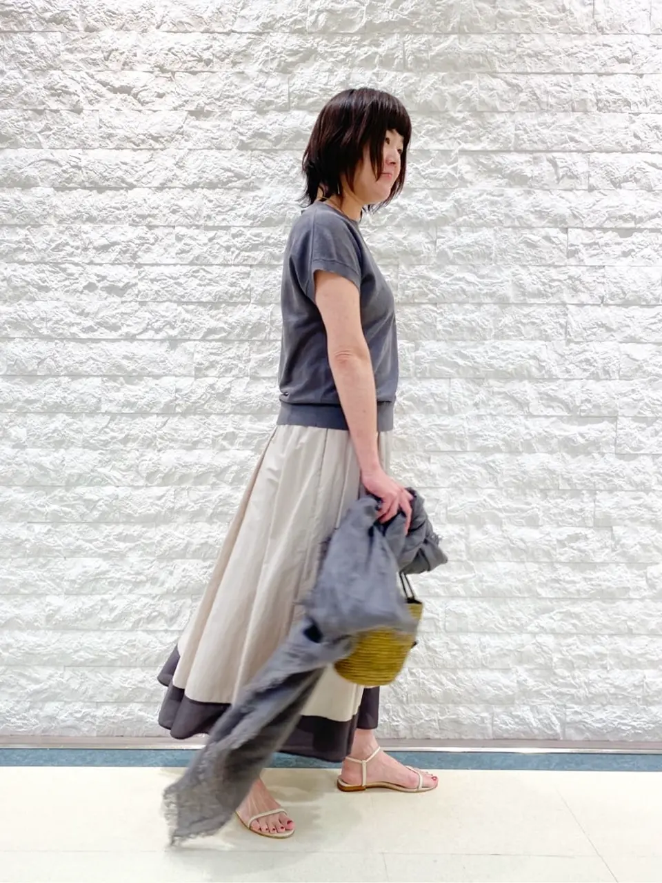 自由区 林 コーディネート画像