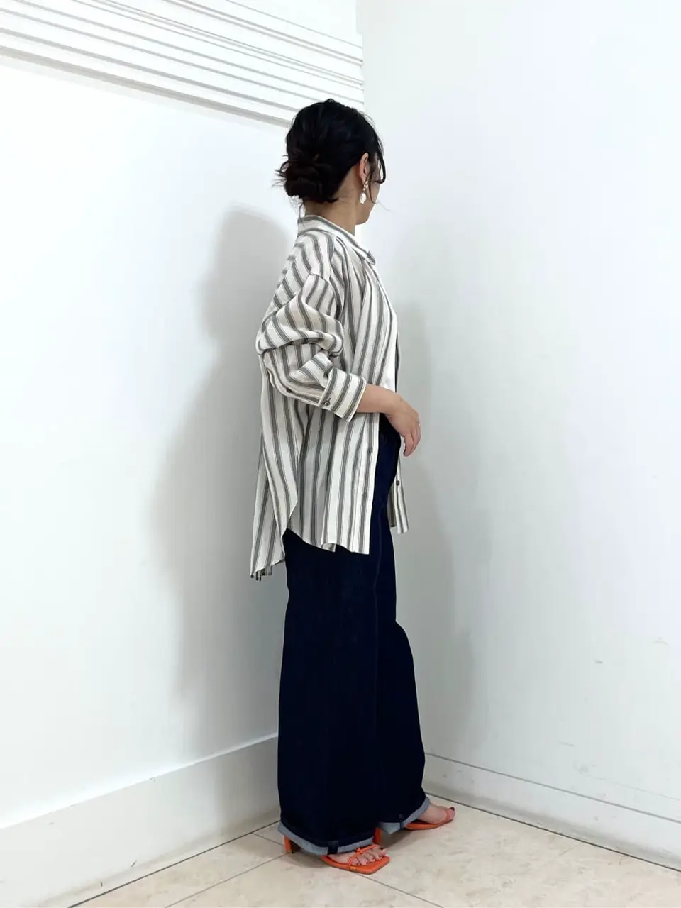 自由区 misato コーディネート画像