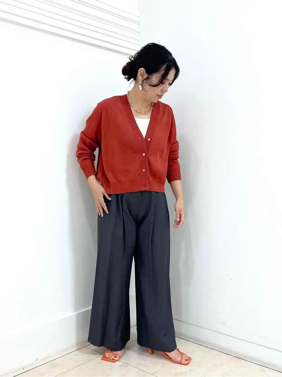 自由区 misato コーディネート画像