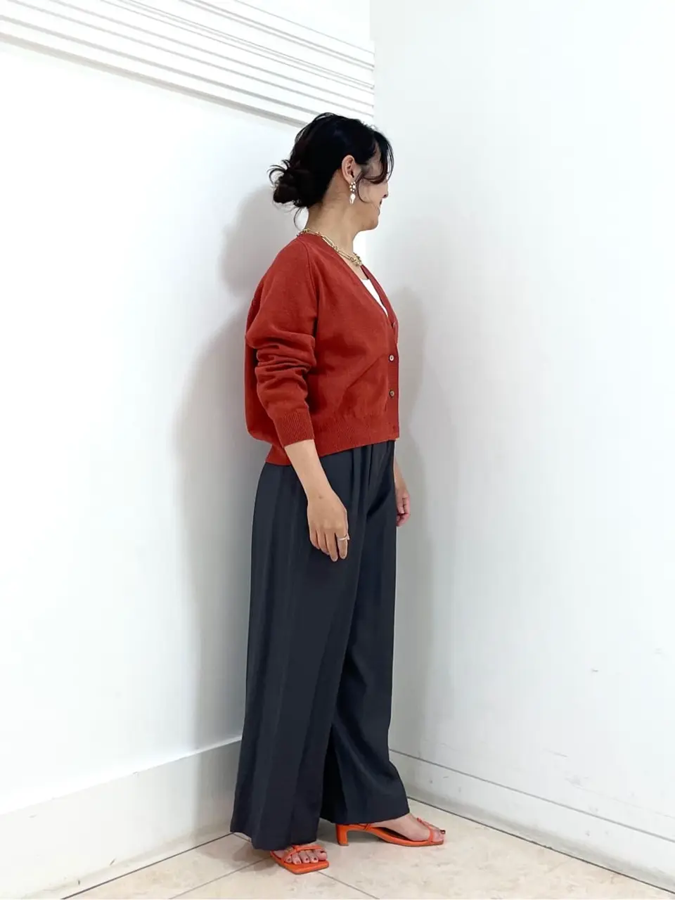 自由区 misato コーディネート画像