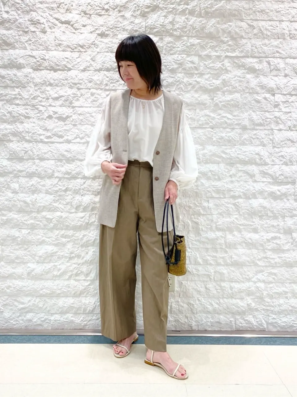 自由区 林 コーディネート画像