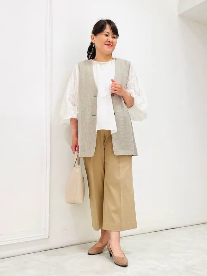 自由区 大野 コーディネート画像