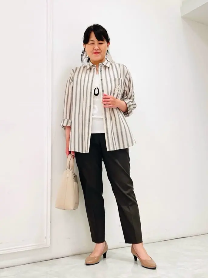 自由区 大野 コーディネート画像