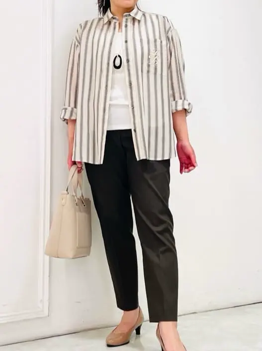 自由区 大野 コーディネート画像