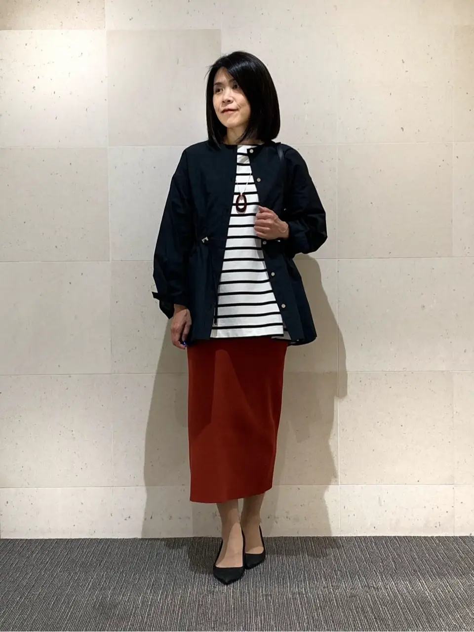 自由区 成川 コーディネート画像