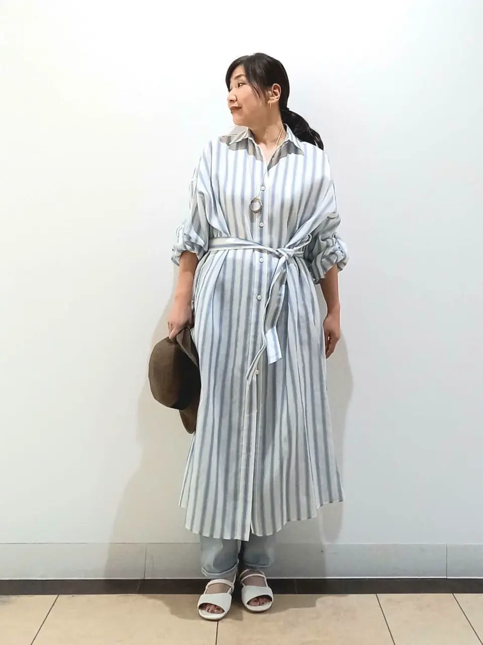 自由区 中川 コーディネート画像