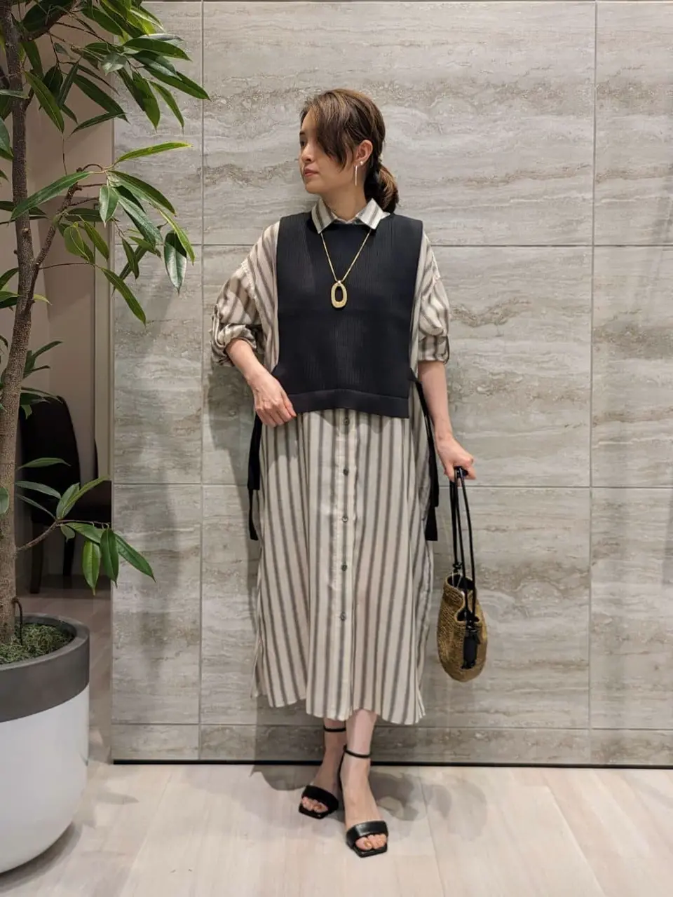 自由区 Nakai コーディネート画像