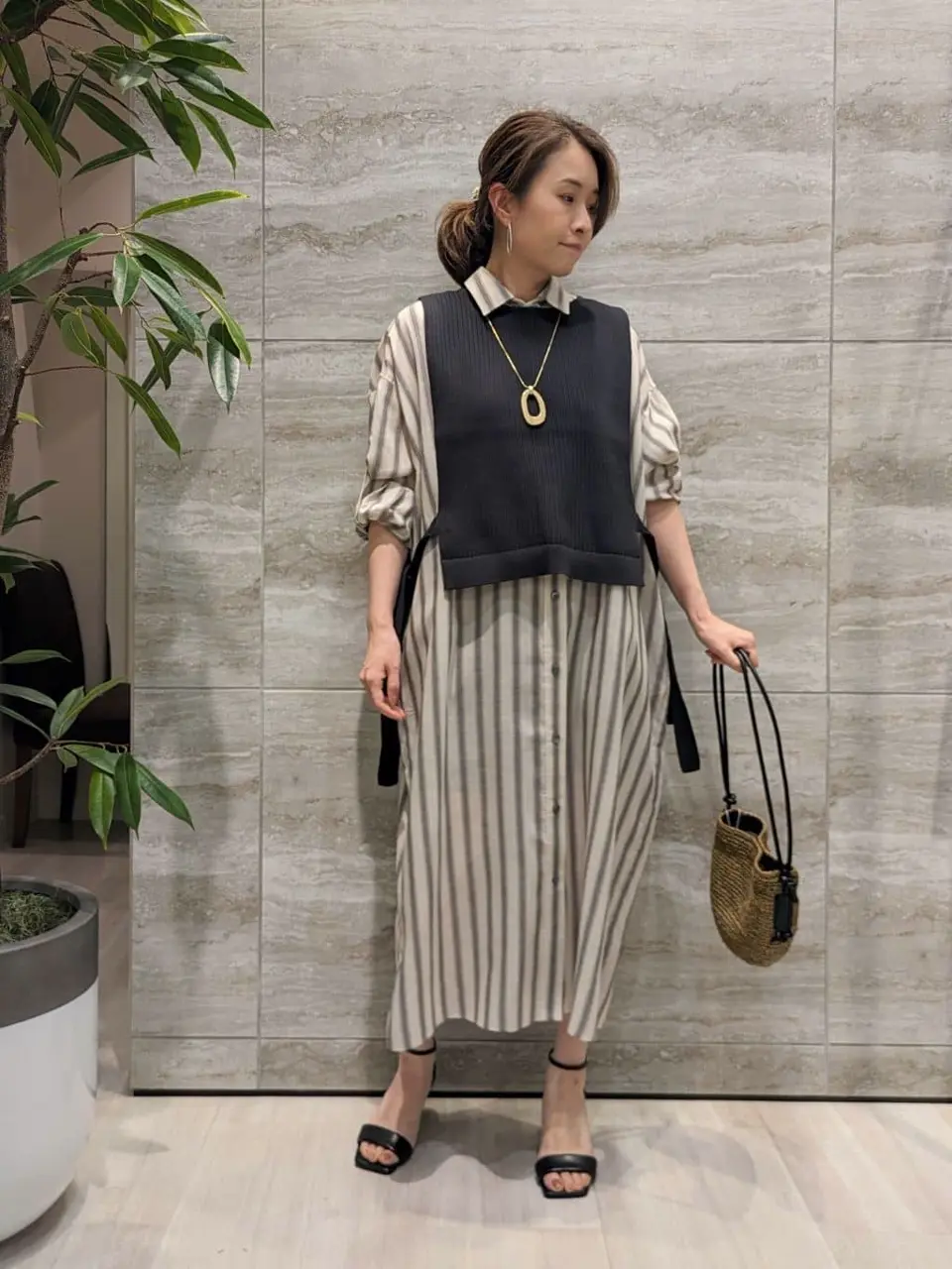 自由区 Nakai コーディネート画像