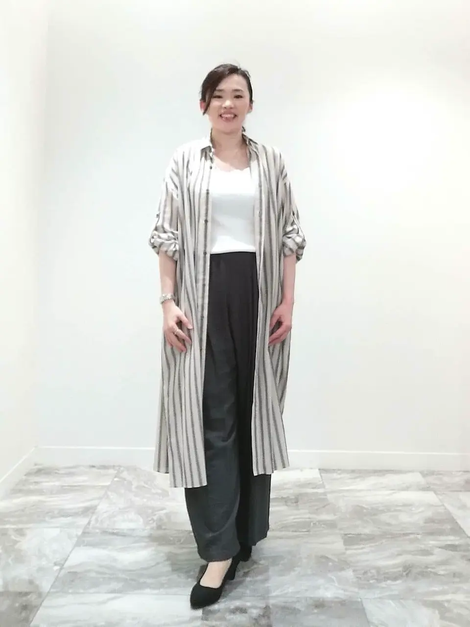 自由区 島田 コーディネート画像