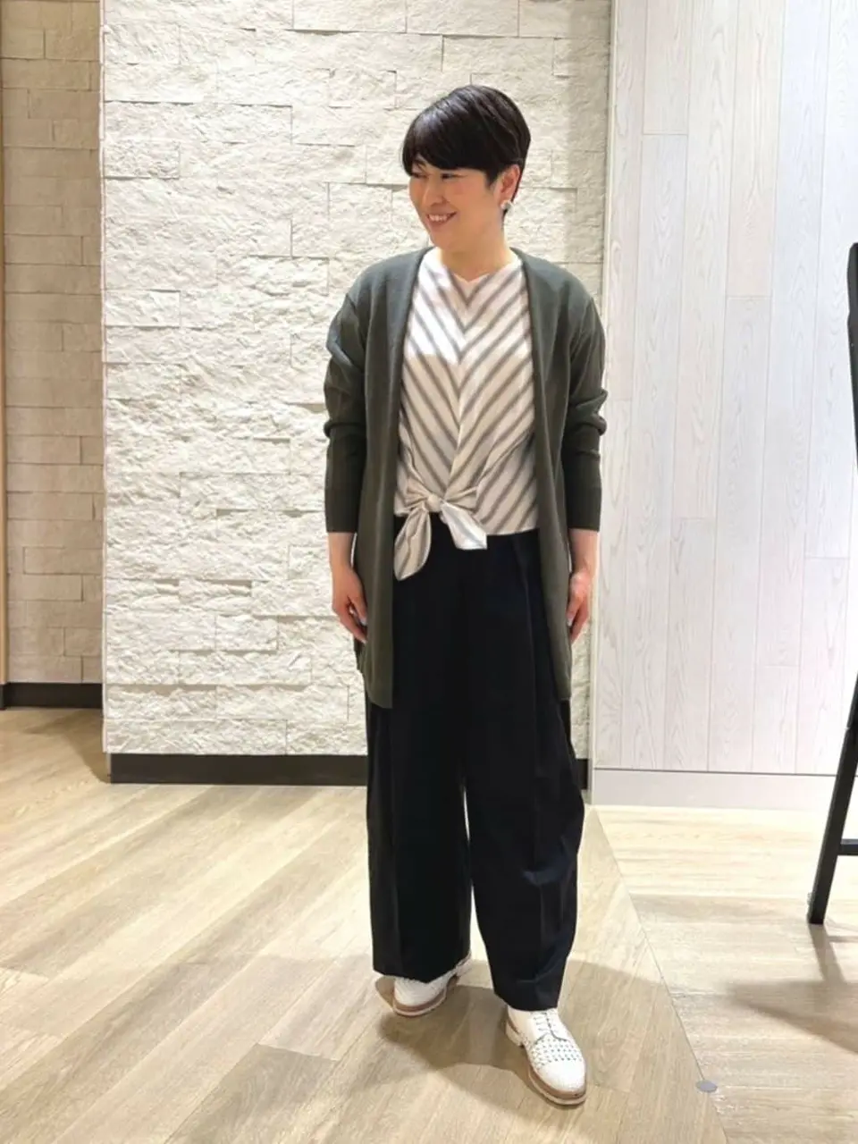 自由区 田中 コーディネート画像