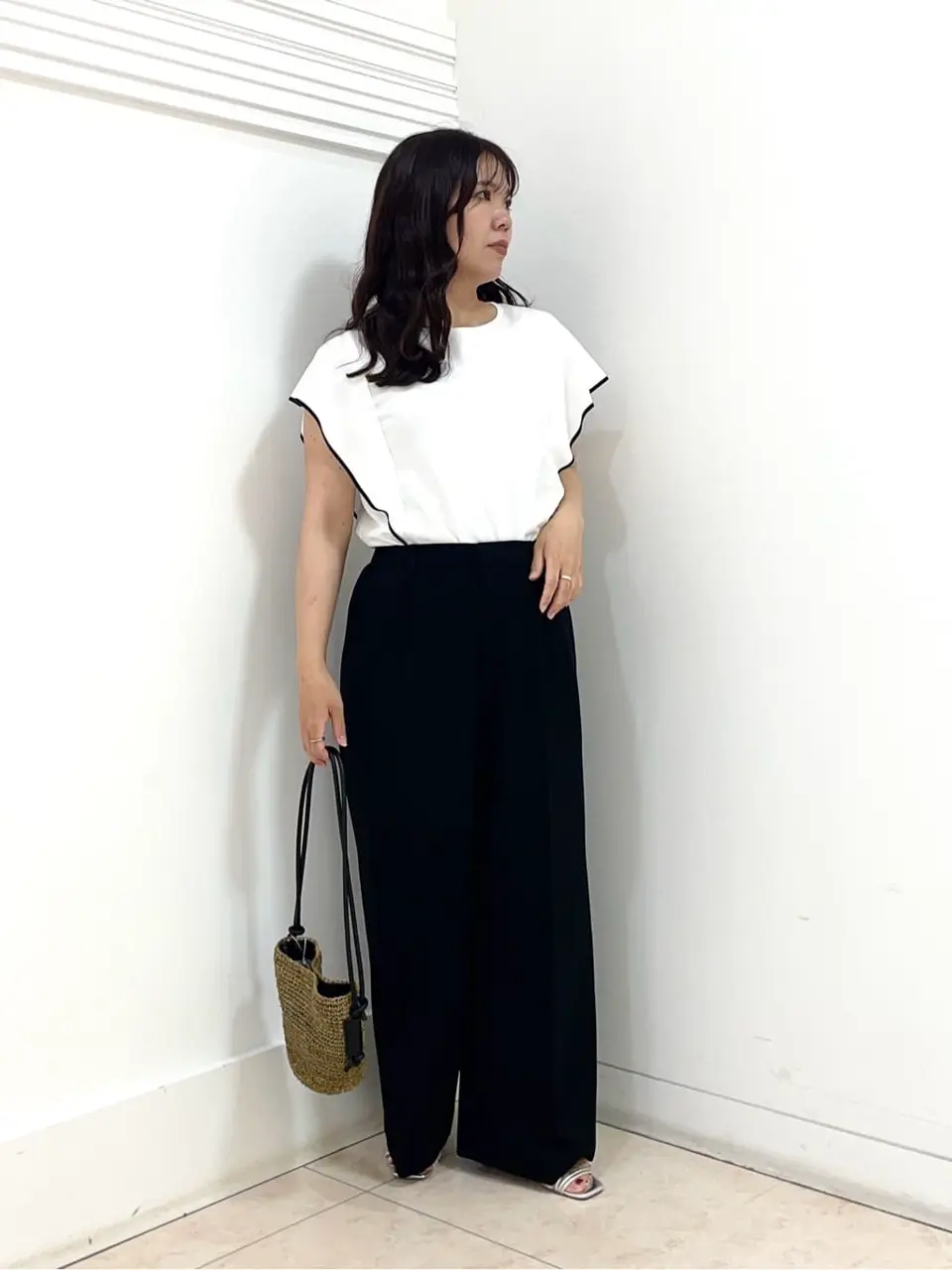 自由区 misato コーディネート画像