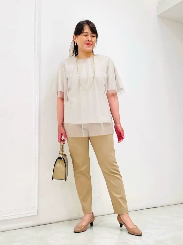 自由区 大野 コーディネート画像