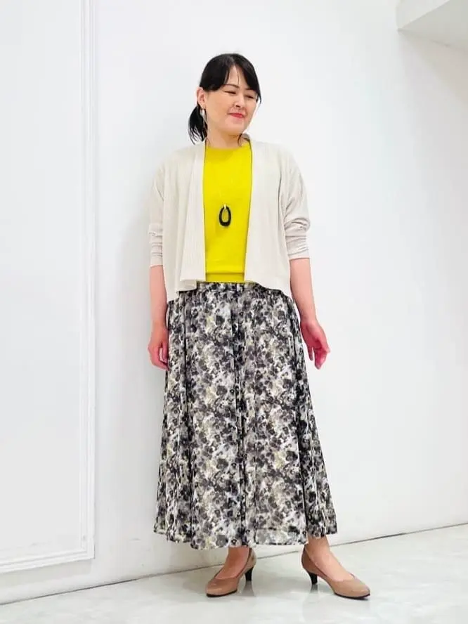 自由区 大野 コーディネート画像