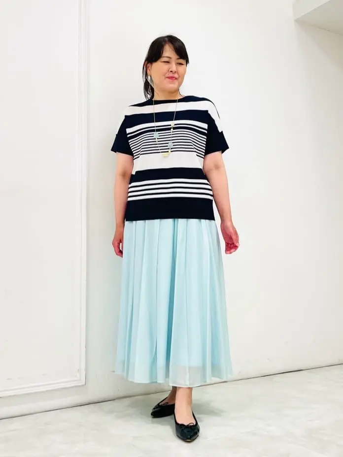 自由区 大野 コーディネート画像