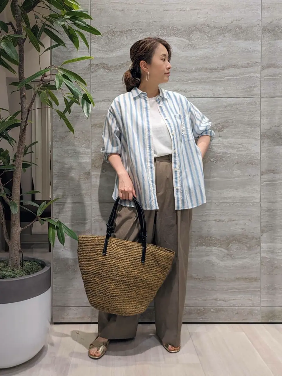 自由区 Nakai コーディネート画像