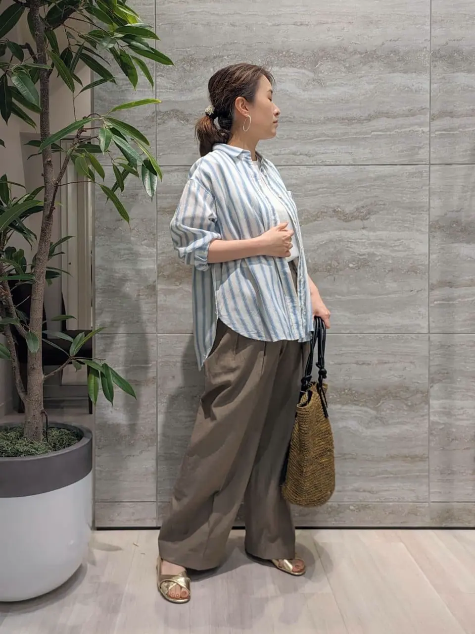 自由区 Nakai コーディネート画像