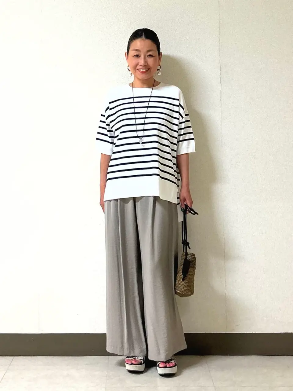 自由区 坂本 コーディネート画像