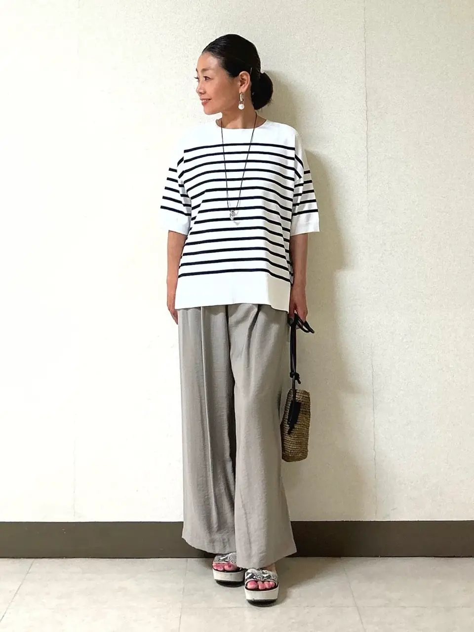 自由区 坂本 コーディネート画像