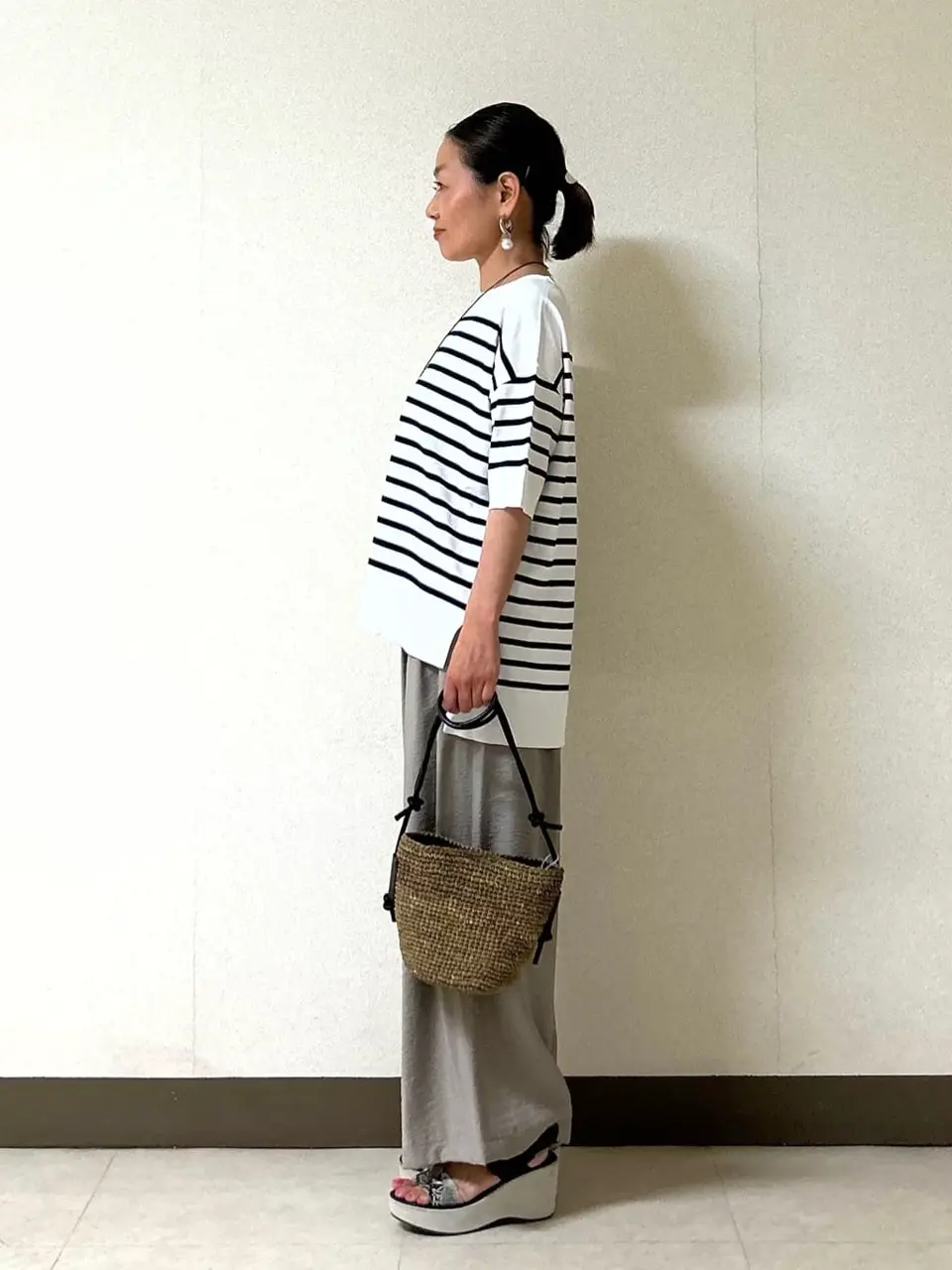 自由区 坂本 コーディネート画像