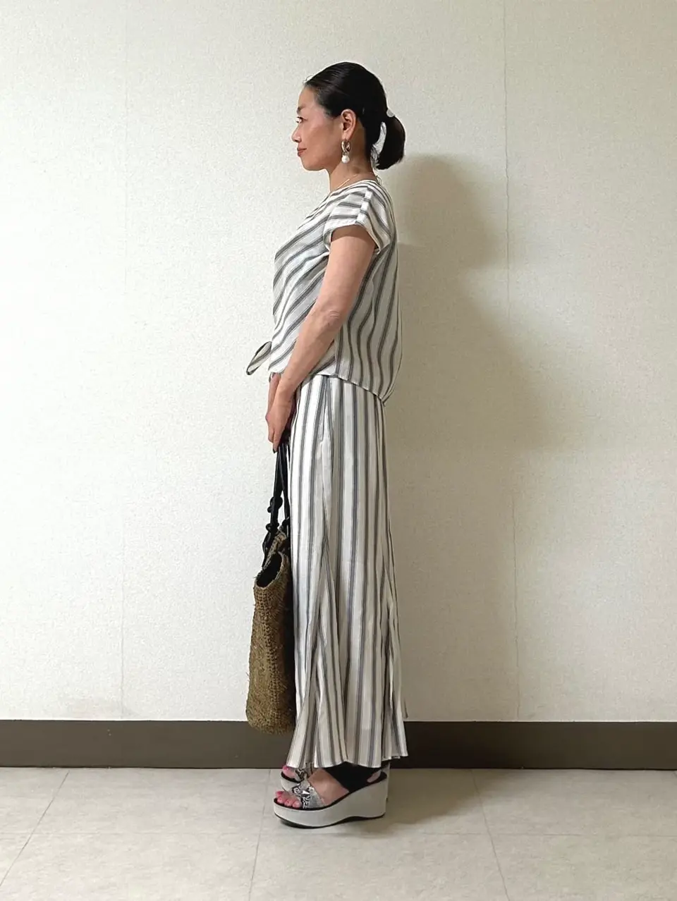 自由区 坂本 コーディネート画像