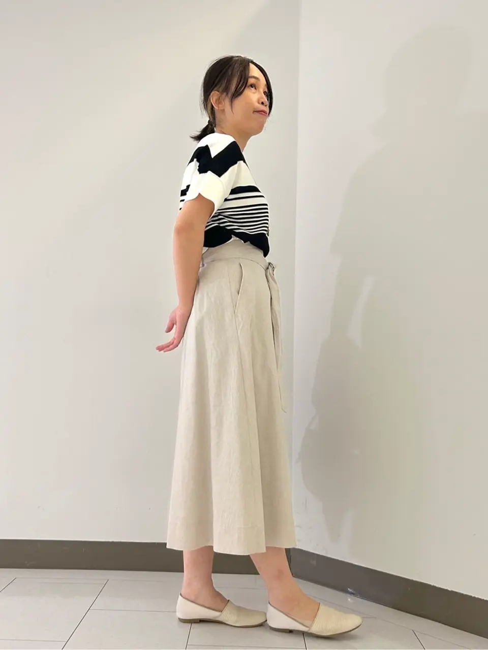 自由区 南 コーディネート画像