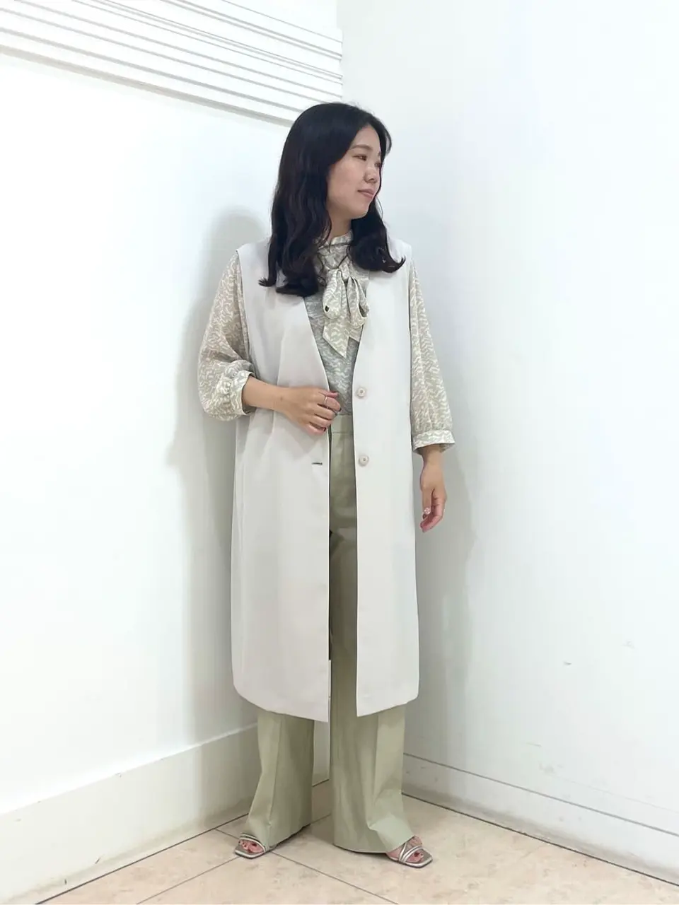 自由区 misato コーディネート画像