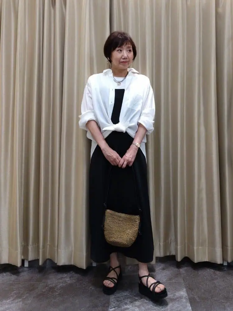 自由区 鶴田 コーディネート画像