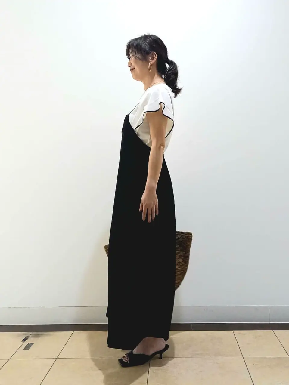 自由区 中川 コーディネート画像